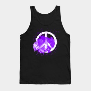 Peace of a Rainbow - Lilac Tank Top